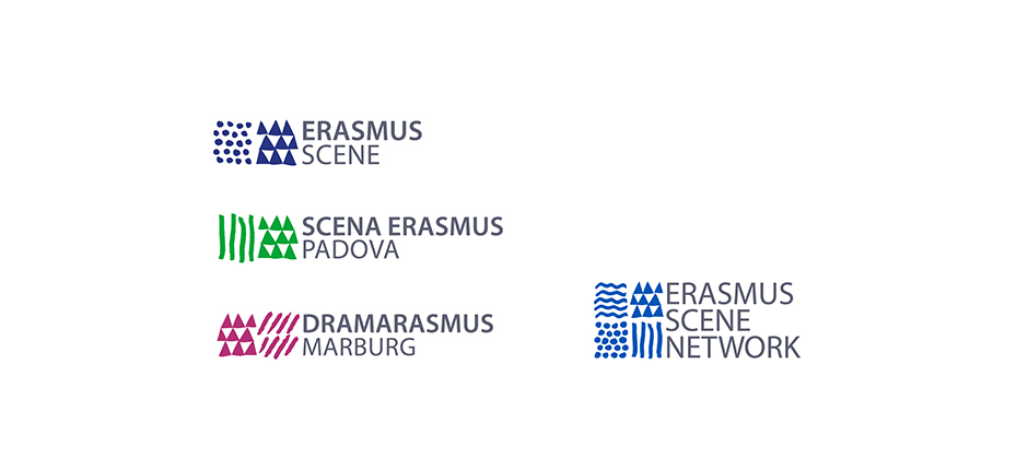 Identidad para el proyecto teatral Escena Erasmus